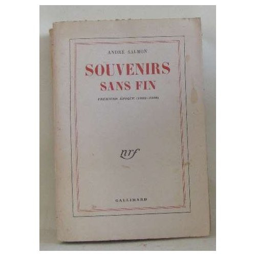 SOUVENIRS SANS FIN - VOL01 - PREMIERE EPOQUE (1903-1908)