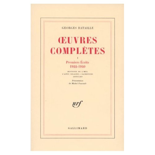 Oeuvres complètes. Volume 1, Premiers écrits (1922-1940)