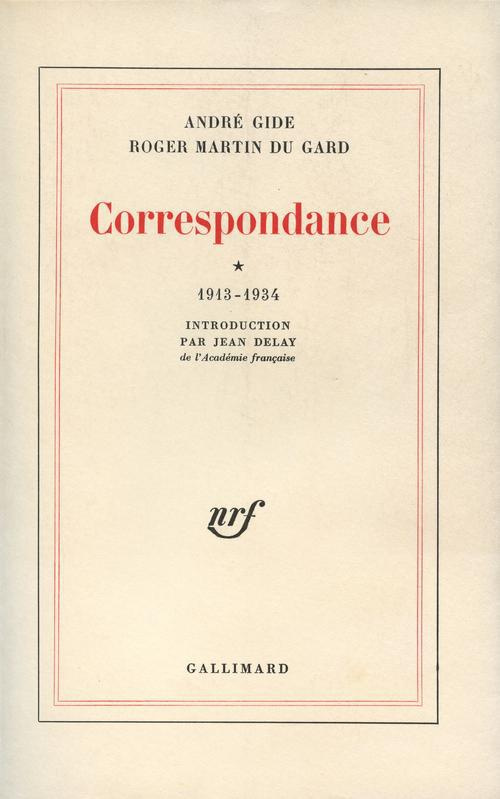 Correspondance. Tome 1, 1913-1934