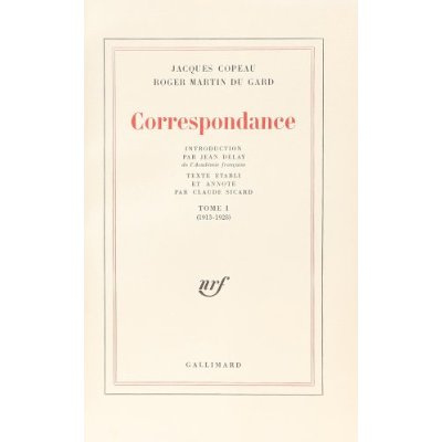 Correspondance. Tome 1, 1913-1928