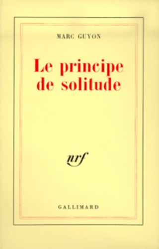 Le principe de solitude