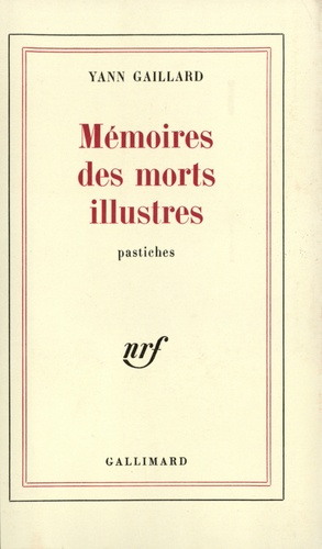 Mémo des morts illustres