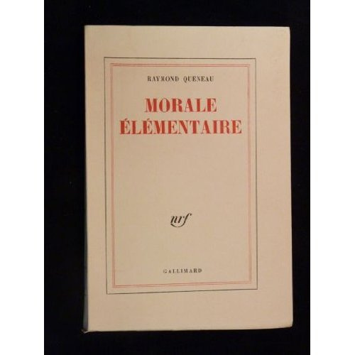 Morale élémentaire