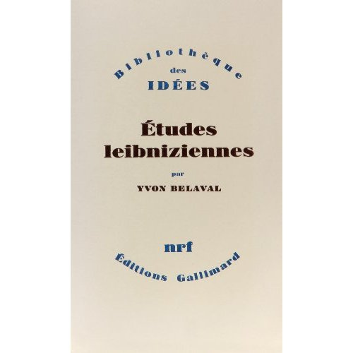 Etudes leibniziennes