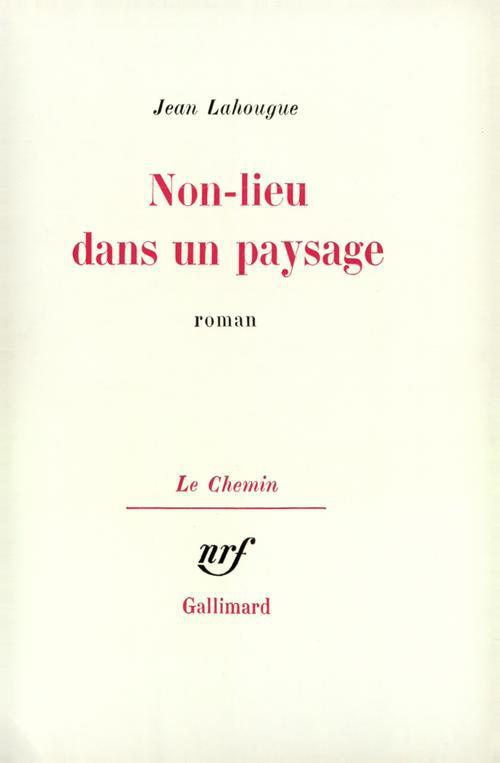 Non-lieu dans un paysage