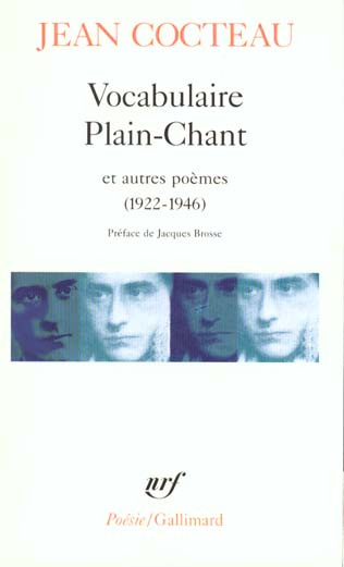 Vocabulaire. Plain chant. L'ange Heurtebise. Par lui même. C
