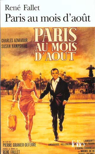 Paris au mois d'août