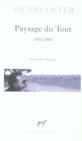 Paysage du Tout. 1951-2000