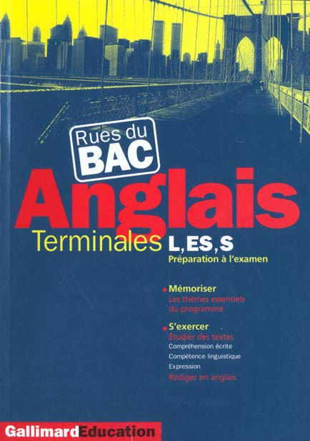 Anglais Terminales L/ES/S