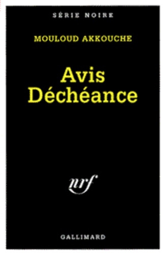 Avis déchéance