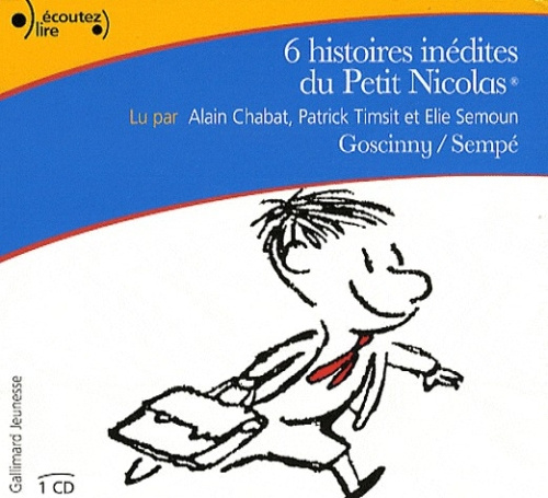 SIX HISTOIRES INEDITES DU PETIT NICOLAS - AUDIO