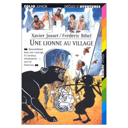 Une lionne au village