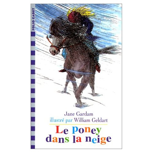 LE PONEY DANS LA NEIGE