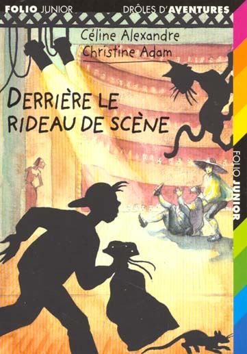 Derrière le rideau de scène