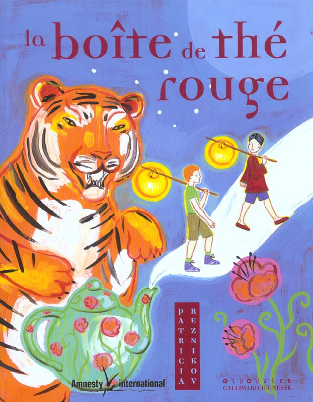 La boîte de thé rouge