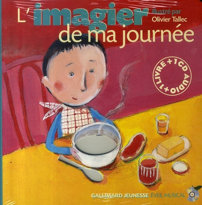 L'imagier de ma journée. Avec 1 CD audio