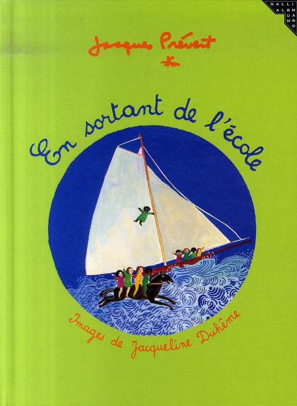 En sortant de l'école