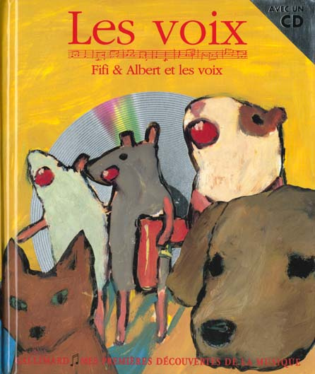 Les voix. Fifi et Albert et les voix, avec 1 CD audio