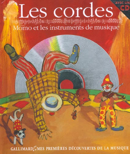 Les cordes. Momo et les instruments de musique