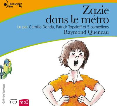 Zazie dans le métro. 1 CD audio MP3