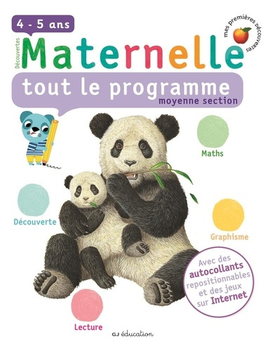 Maternelle, tout le programme, moyenne section. 4-5 Ans