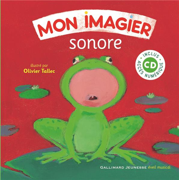 Mon imagier sonore. Avec 1 CD audio
