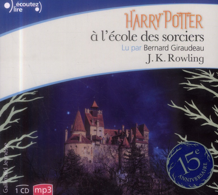 Harry Potter Tome 1 : Harry Potter à l'école des sorciers. 1 CD audio