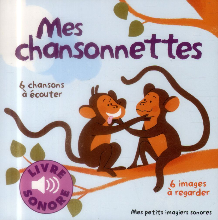 Mes chansonnettes. 6 chansons à écouter, Edition 2014