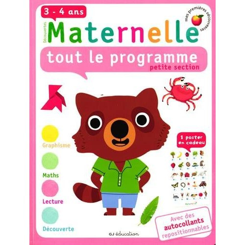Découvertes Maternelle. Petite section, 3-4 ans, 1 poster en cadeau