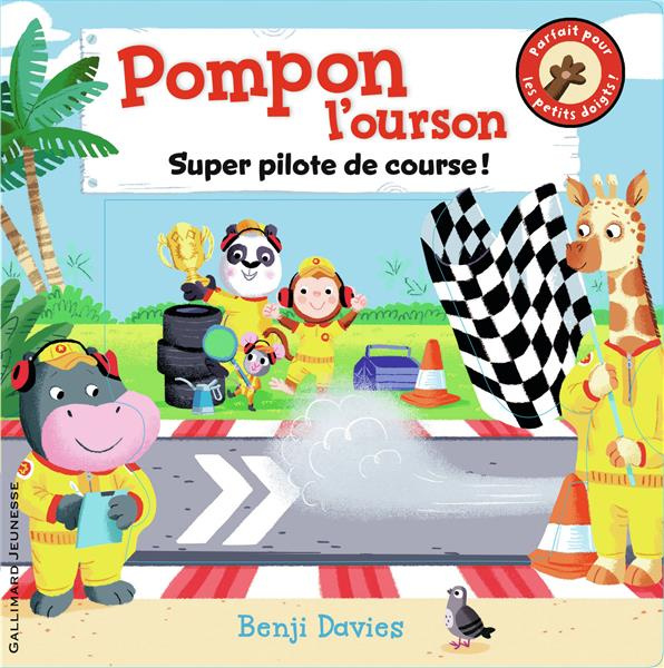 Pompon l'ourson : Super pilote de course !
