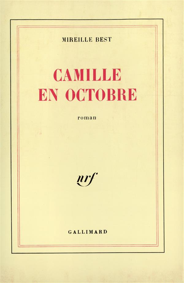 Camille en octobre