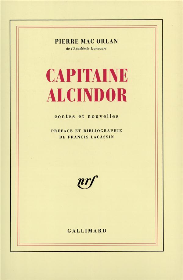 Capitaine Alcindor. Contes et nouvelles