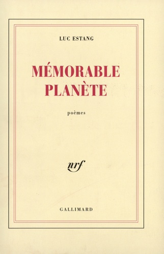 Mémorable planète. Poèmes