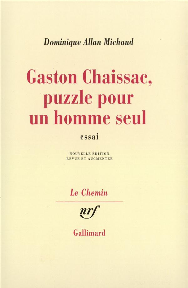 Gaston Chaissac. Puzzle pour un homme seul