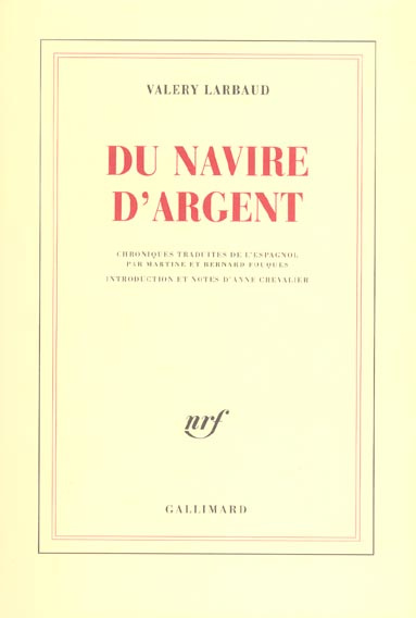 Du navire d'argent