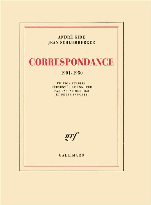 Correspondance. 1901-1950