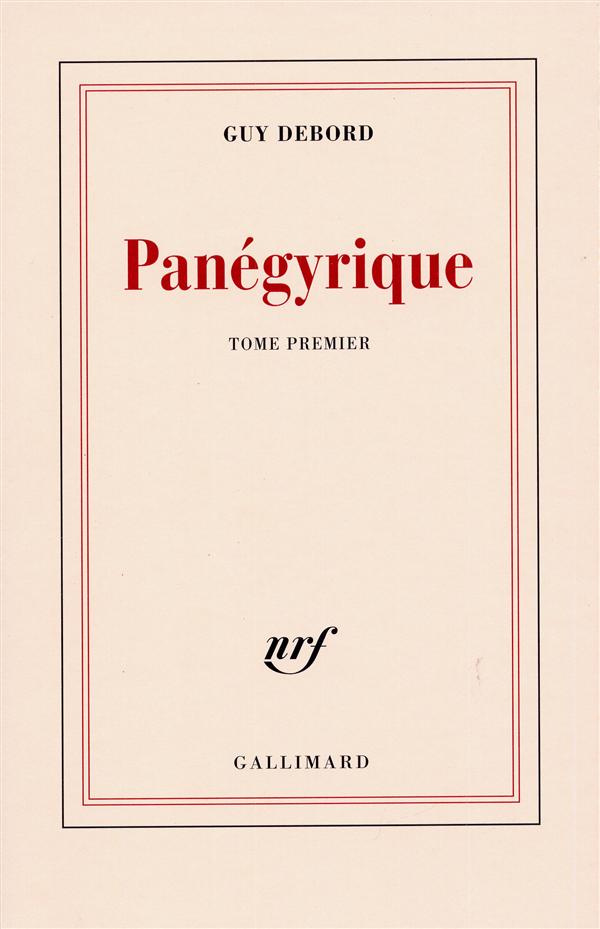 Panégyrique. Tome 1