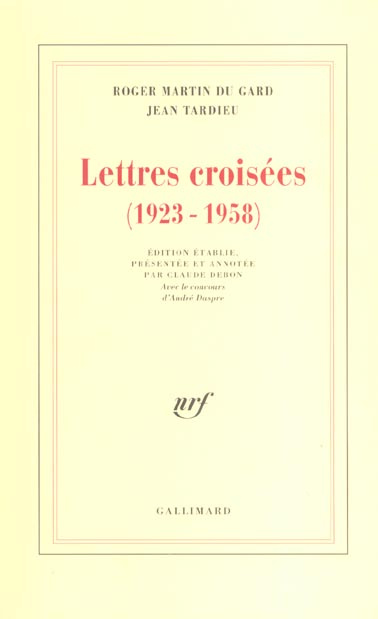 Lettres croisées (1923-1958)