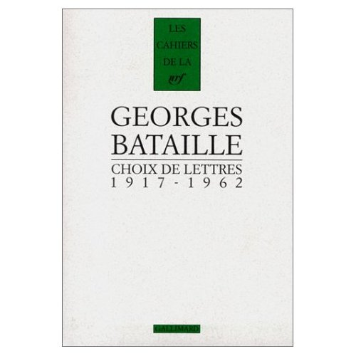 Choix de lettres (1917-1962)