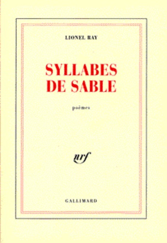 Syllabes de sable. Poèmes