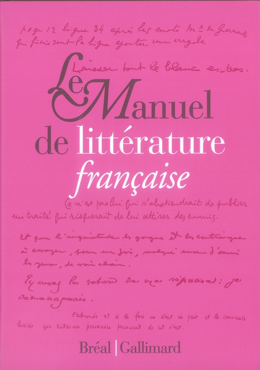 Le Manuel de littérature française