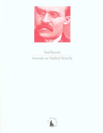 Souvenirs sur Friedrich Nietzsche