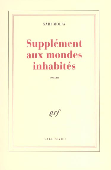 Supplément aux mondes inhabités
