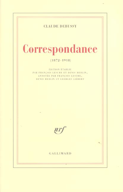 Correspondance 1872-1918