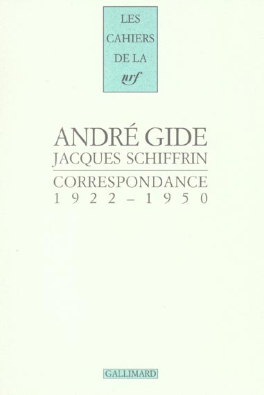 Correspondance 1922-1950