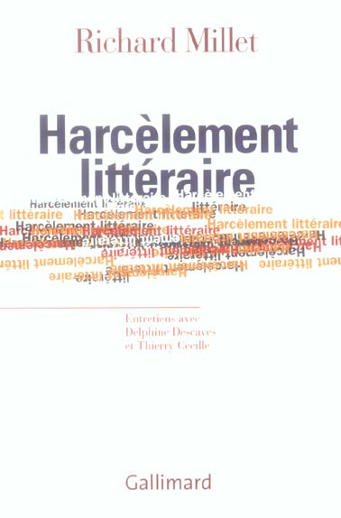 Harcèlement littéraire