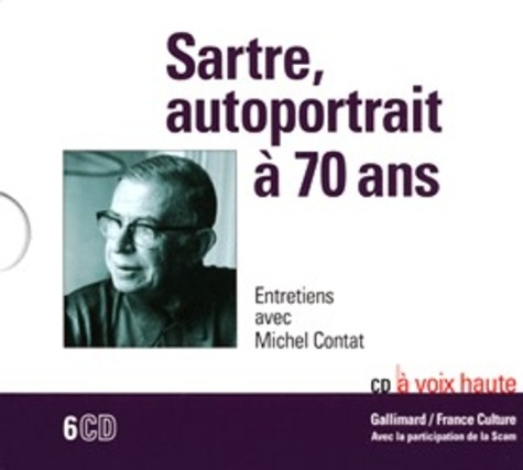 Sartre, autoportrait à 70 ans. 6 CD audio