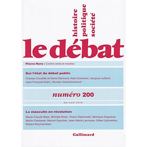 Le Débat N° 200, mai-août 2018