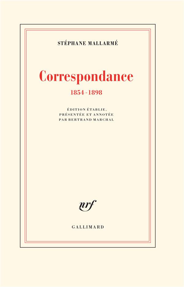 Correspondance. 1854-1898