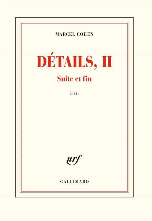 Détails Tome 2 : Suite et fin